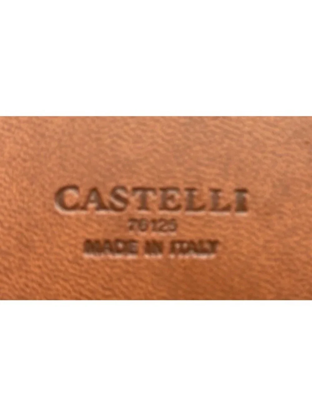 Hey Dude Castelli Leatherette Journal Notebook Lined Pages Made Italy Brown